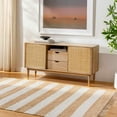 thumbnail image 1 of Mark&Day Area Rugs, 5x8 Kirby Modern Light Brown Area Rug, Brown Cream Beige Carpet for Living Room, Bedroom or Kitchen (5' x 7'6"), 1 of 6