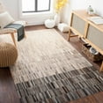 thumbnail image 1 of Mark&Day Area Rugs, 5x8 Liguria Modern Medium Gray Area Rug, Grey Ivory Brown Carpet for Living Room, Bedroom or Kitchen (5' x 8'), 1 of 6