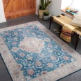 thumbnail image 1 of Mark&Day Area Rugs, 5x8 Loeswijk Traditional Sky Blue Area Rug (5' x 7'6"), 1 of 6
