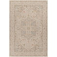 thumbnail image 1 of Mark&Day Area Rugs, 7ft Round Atalissa Traditional Ivory Area Rug, Ivory Brown Blue Carpet for Living Room, Bedroom or Kitchen (6'7" Round), 1 of 4