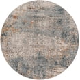 thumbnail image 1 of Mark&Day Area Rugs, 7ft Round Coal Modern Denim Area Rug, Grey Blue Brown Carpet for Living Room, Bedroom or Kitchen (6'7" Round), 1 of 7