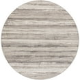 thumbnail image 1 of Mark&Day Area Rugs, 7ft Round Ermerveen Modern Abstract Marble Medium Gray Round Area Rug, Tan Grey White Marble Swirl Carpet for Living Room, Bedroom or Kitchen (6'7" Round), 1 of 6