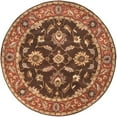 thumbnail image 1 of Mark&Day Wool Rugs, 6ft Round Irricana Traditional Dark Brown Area Rug, Red Beige Carpet for Living Room, Bedroom or Kitchen (6' Round), 1 of 2