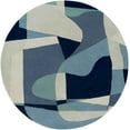 thumbnail image 1 of Mark&Day Area Rugs, 6ft Round Orleans Modern Navy Area Rug (6' Round), 1 of 8