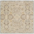 thumbnail image 1 of Mark&Day Wool Rugs, 6x6 Eckville Traditional Light Gray Square Area Rug, Brown Ivory Carpet for Living Room, Bedroom or Kitchen (6' Square), 1 of 7