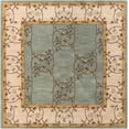 thumbnail image 1 of Mark&Day Wool Rugs, 6x6 Golden Traditional Sage Square Area Rug, Green Yellow Beige Carpet for Living Room, Bedroom or Kitchen (6' Square), 1 of 6