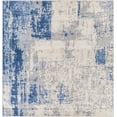 thumbnail image 1 of Mark&Day Area Rugs, 6x6 Triemen Modern Navy Square Area Rug (6'7" Square), 1 of 8