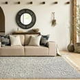 thumbnail image 1 of Mark&Day Area Rugs, 6x9 Aroma Park Global Charcoal Area Rug, Grey Cream Carpet for Living Room, Bedroom or Kitchen (6' x 9'), 1 of 3