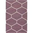 thumbnail image 1 of Mark&Day Area Rugs, 6x9 Arvada Modern Ivory/Eggplant Area Rug, Purple Ivory Carpet for Living Room, Bedroom or Kitchen (6' x 9'), 1 of 2
