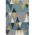thumbnail image 1 of Mark&Day Wool Rugs, 6x9 Begles Modern Navy Area Rug, Blue Tan Grey Carpet for Living Room, Bedroom or Kitchen (6' x 9'), 1 of 8