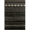 thumbnail image 1 of Mark&Day Area Rugs, 7x9 Creston Rustic Black Area Rug, Black Beige Carpet for Living Room, Bedroom or Kitchen (6'7" x 9'6"), 1 of 5