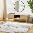 thumbnail image 1 of Mark&Day Area Rugs, 6x9 Davey Modern Off-White Cobalt Area Rug (6'7" x 9'), 1 of 5