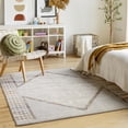 thumbnail image 1 of Mark&Day Area Rugs, 6x9 Drakesboro Global Gray Area Rug (6'7" x 9'), 1 of 6