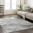 thumbnail image 1 of Mark&Day Area Rugs, 6x9 Earlton Modern Charcoal Area Rug (6'7" x 9'), 1 of 7