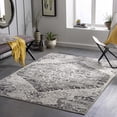 thumbnail image 1 of Mark&Day Area Rugs, 6x9 Edinburgh Traditional Charcoal Area Rug, Grey Beige Carpet for Living Room, Bedroom or Kitchen (6'7" x 9'), 1 of 5
