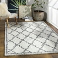 thumbnail image 1 of Mark&Day Area Rugs, 6x9 Geneneind Cottage Charcoal Area Rug (6'7" x 9'), 1 of 5