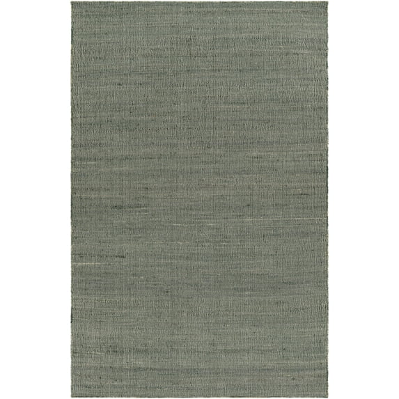 Mark&Day Jute Rugs, 6x9 Herpen Cottage Dark Grey/Sage Area Rug, Olive Cream Carpet for Living Room, Bedroom or Kitchen (6' x 9')