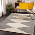 thumbnail image 1 of Mark&Day Wool Rugs, 6x9 Kerkhof Modern Beige Area Rug, Blue Beige Carpet for Living Room, Bedroom or Kitchen (6' x 9'), 1 of 8