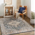 thumbnail image 1 of Mark&Day Area Rugs, 6x9 Lamoni Traditional Ivory Area Rug, Ivory Green Carpet for Living Room, Bedroom or Kitchen (6'7" x 9'), 1 of 6