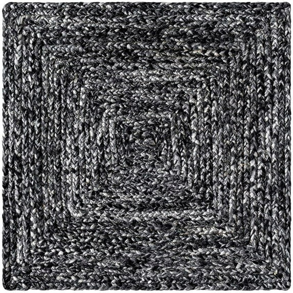 Mark&Day Area Rugs, 6x9 Laquasha Cottage Black Area Rug, Black Grey Carpet for Living Room, Bedroom or Kitchen (6' x 9')