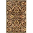 thumbnail image 1 of Mark&Day Wool Rugs, 6x9 Lyon Traditional Dark Brown Area Rug, Brown Beige Red Carpet for Living Room, Bedroom or Kitchen (6' x 9'), 1 of 4