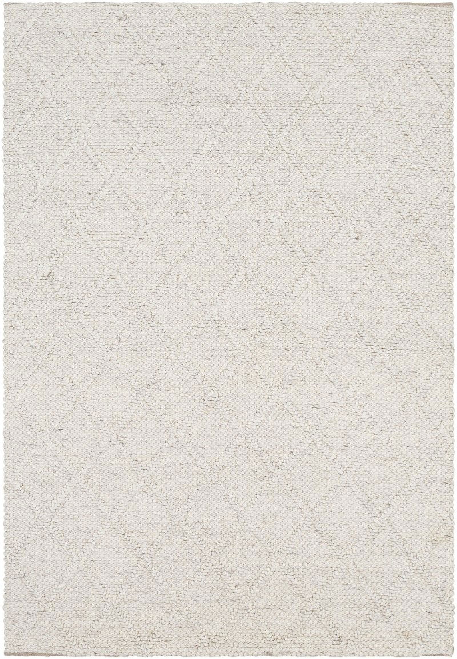 Mark&Day Area Rugs, 6x9 Modena Modern White Area Rug, White Carpet for ...