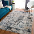 thumbnail image 1 of Mark&Day Area Rugs, 7x9 Mun Modern Medium Gray Area Rug, Grey Beige Off-White Carpet for Living Room, Bedroom or Kitchen (6'7" x 9'), 1 of 7