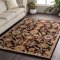 thumbnail image 1 of Mark&Day Wool Rugs, 6x9 Nijstad Traditional Black Area Rug, Black Rust Olive Carpet for Living Room, Bedroom or Kitchen (6' x 9'), 1 of 7