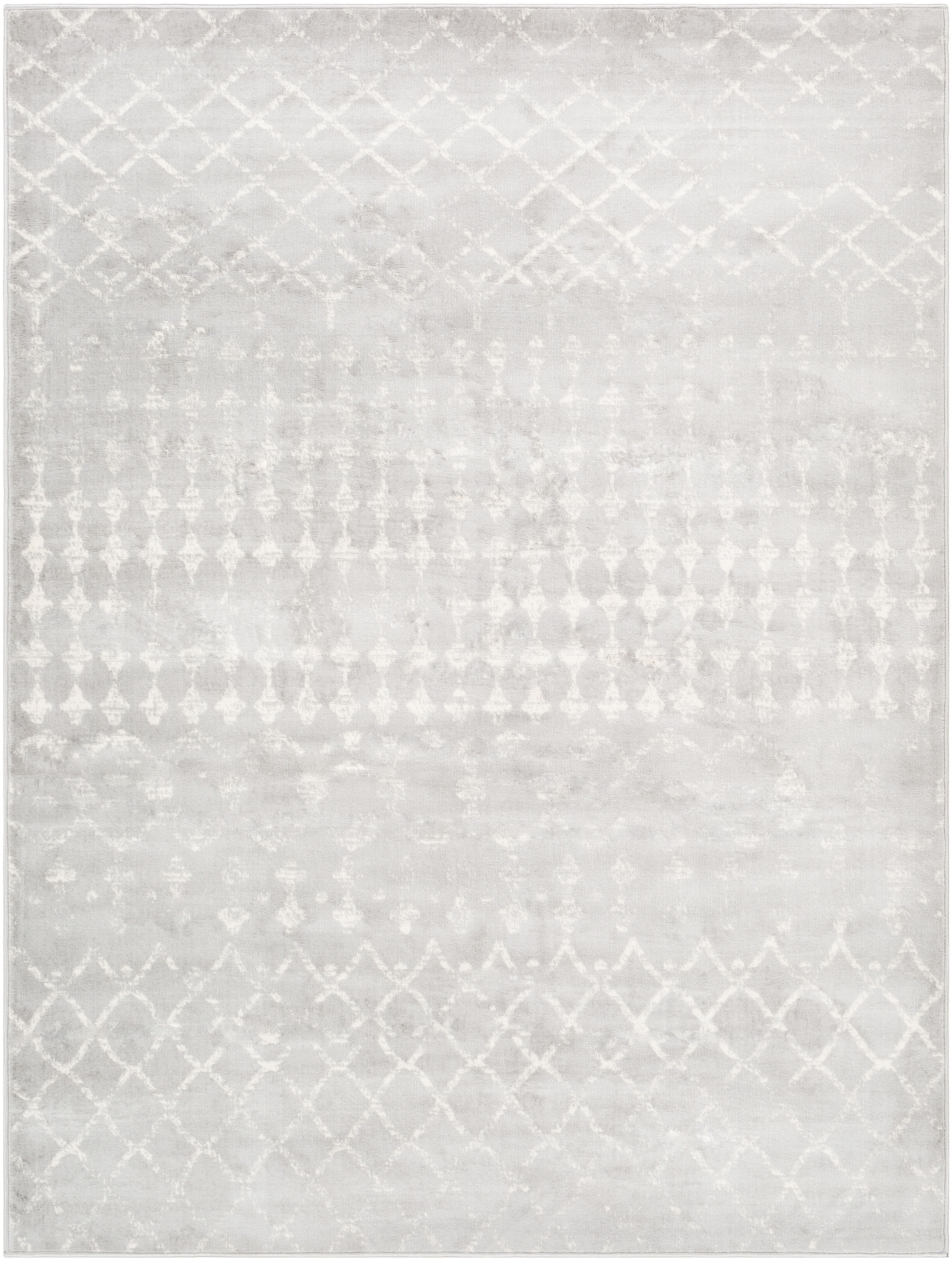 Mark&Day Area Rugs, 6x9 Ruinen Global Medium Gray Area Rug, Grey Black ...