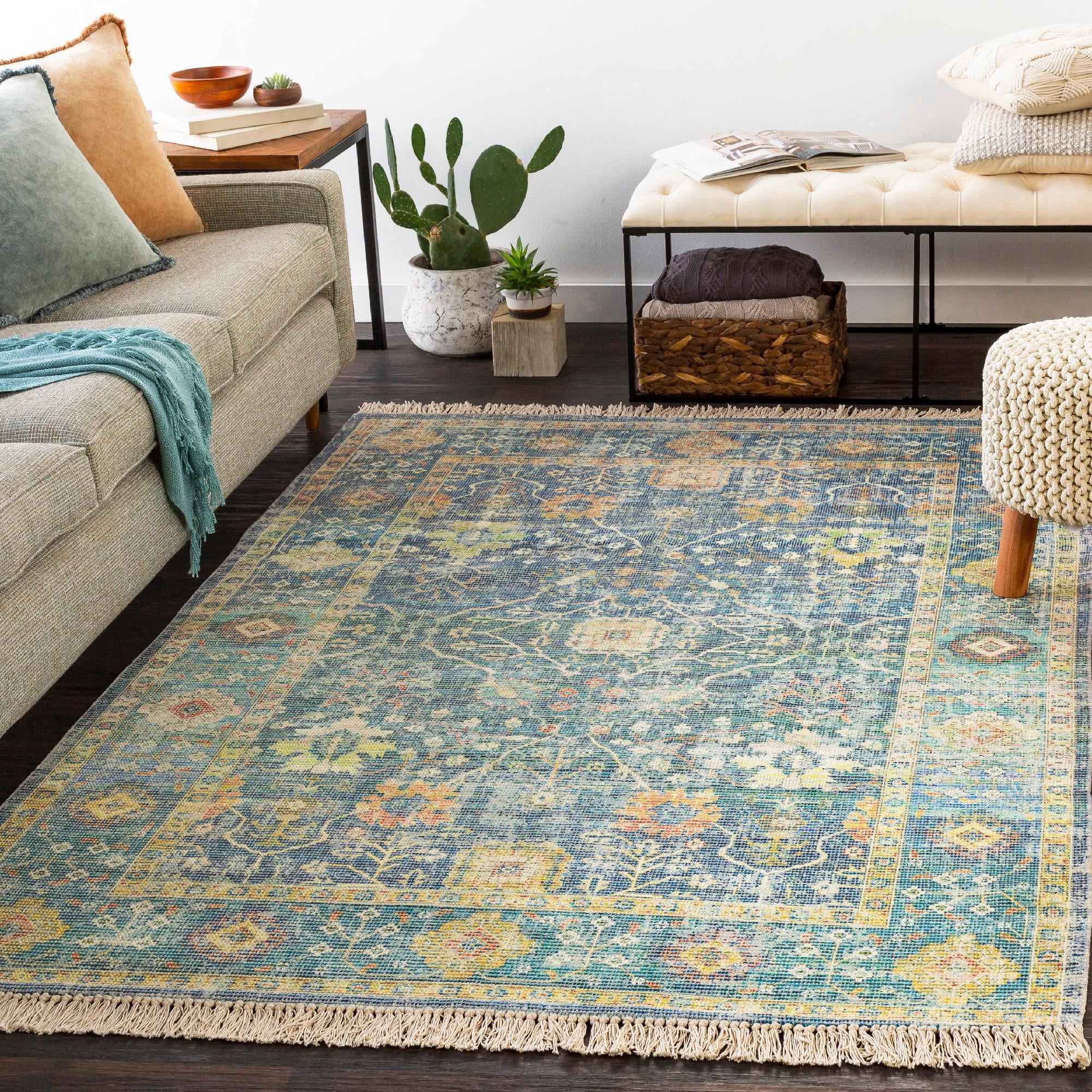 Mark&Day Area Rugs, 6x9 Sandhurst Traditional Navy Area Rug (6' x 9 ...