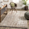 thumbnail image 1 of Mark&Day Area Rugs, 6x9 Sikhari Modern Camel Marble Area Rug, Brown Ivory Orange Carpet for Living Room, Bedroom or Kitchen (6'3" x 9'), 1 of 5