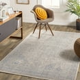 thumbnail image 1 of Mark&Day Area Rugs, 6x9 Sotira Traditional Pale Blue Area Rug, Blue Beige Carpet for Living Room, Bedroom or Kitchen (6'7" x 9'), 1 of 4