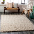 thumbnail image 1 of Mark&Day Area Rugs, 7x9 Carter Global Cream Beige Area Rug (6'7" x 9'6"), 1 of 10