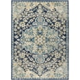 thumbnail image 1 of Mark&Day Area Rugs, 7x9 Gimel Traditional Sky Blue Area Rug (6'7" x 9'), 1 of 3