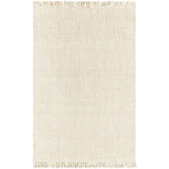 Mark&Day Jute Rugs, 7x9 Nassereith Cottage Cream Area Rug, Cream Carpet for Living Room, Bedroom or Kitchen (7'6" x 9'6")