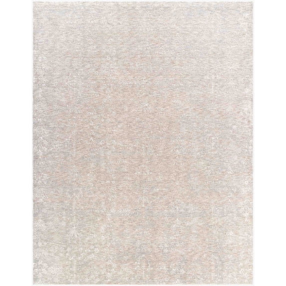 Mark&Day Area Rugs, 7x9 Shiloh Traditional Ash Area Rug, Ash Silver Carpet for Living Room, Bedroom or Kitchen (6'7" x 9'6")