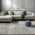 thumbnail image 1 of Mark&Day Area Rugs, 7x9 Tanina Traditional Light Gray/Pale Blue Area Rug, Grey Ivory Blue Carpet for Living Room, Bedroom or Kitchen (6'7" x 9'6"), 1 of 7