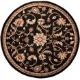 thumbnail image 1 of Mark&Day Area Rugs, 8ft Round George Traditional Black Area Rug, Black Beige Carpet for Living Room, Bedroom or Kitchen (7'10" Round), 1 of 6