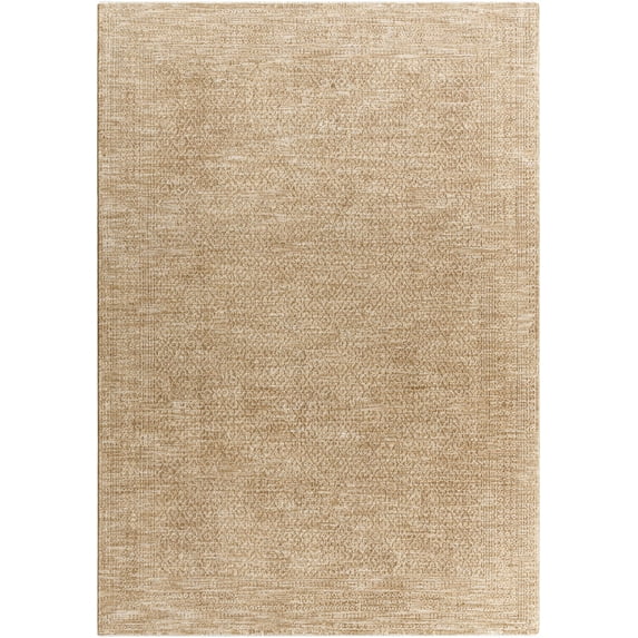 Mark&Day Area Rugs, 8ft Round Joshus Traditional Medium Brown Area Rug, Brown Carpet for Living Room, Bedroom or Kitchen (7'10" Round)