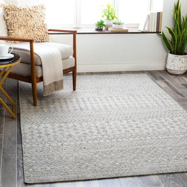 Mark&Day Area Rugs, 8x10 Beemster Global Medium Gray Area Rug (8' x 10')