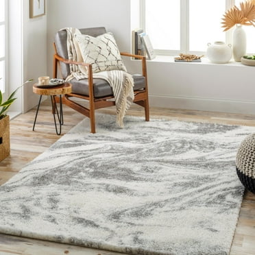 Mark&Day Area Rugs, 8x10 Bracken Modern Ivory Area Rug (7'10" x 10')
