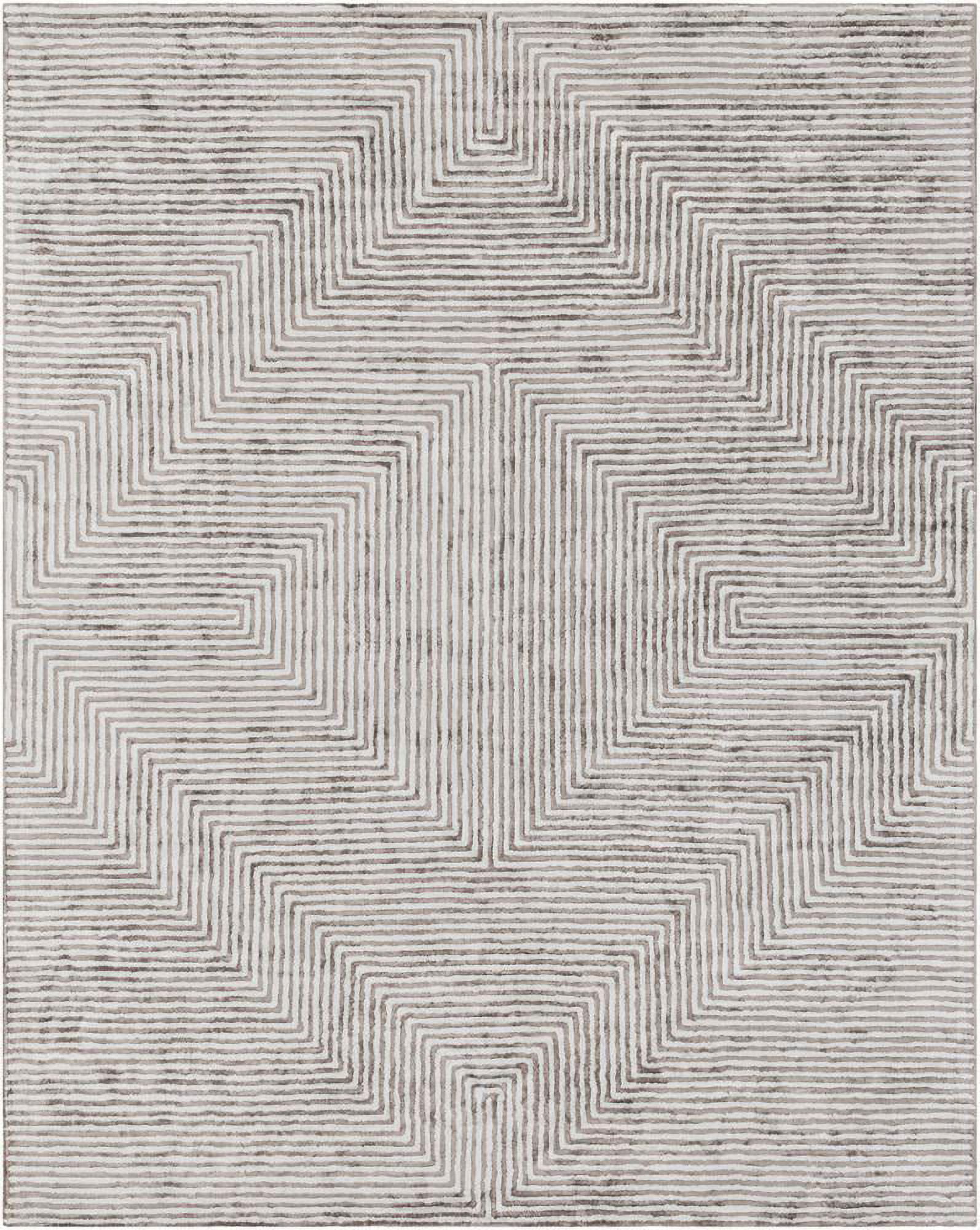 Mark&Day Area Rugs, 8x10 Calais Modern Light Gray Area Rug (8' x 10