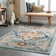 thumbnail image 1 of Mark&Day Area Rugs, 8x10 Chesterton Traditional Denim Area Rug (7'10" x 10'), 1 of 1