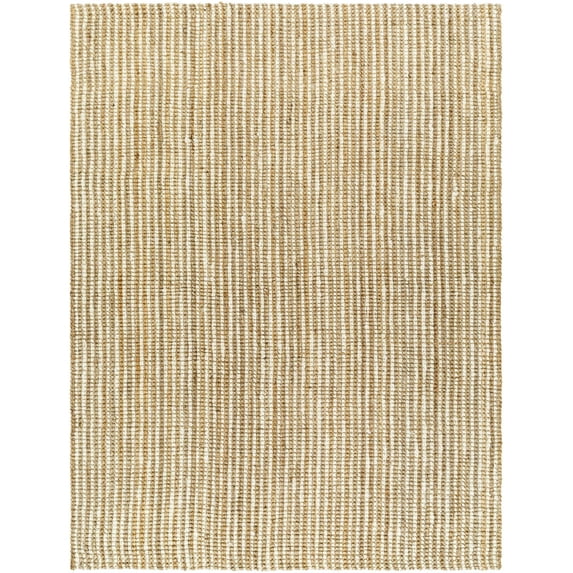 Mark&Day Jute Rugs, 8x10 Clarion Cottage Light Brown Area Rug, Brown Cream Carpet for Living Room, Bedroom or Kitchen (7'6" x 9'6")