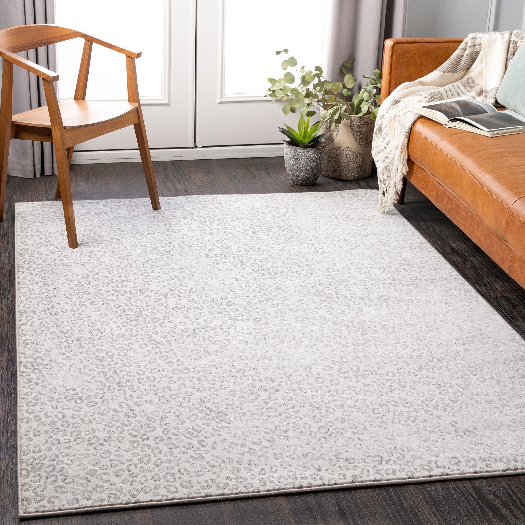 Mark&Day Area Rugs, 8x10 Dassemus Modern Light Gray Area Rug (7'10