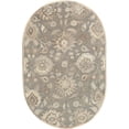 thumbnail image 1 of Mark&Day Wool Rugs, 8x10 Eckville Traditional Taupe Oval Area Rug, Brown Cream Carpet for Living Room, Bedroom or Kitchen (8' x 10' Oval), 1 of 8