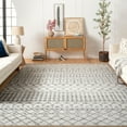 thumbnail image 1 of Mark&Day Area Rugs, 8x10 Gabriel Global Grey Beige Area Rug (7'10" x 10'3"), 1 of 7