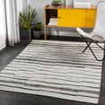 thumbnail image 1 of Mark&Day Area Rugs, 8x10 Goldhoorn Global Cream/Charcoal Area Rug, White Black Carpet for Living Room, Bedroom or Kitchen (8' x 10'), 1 of 2