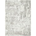 thumbnail image 1 of Mark&Day Area Rugs, 8x10 Haakswold Modern Abstract Marble Shag Medium Gray Area Rug, Grey Black White Marble Swirl Carpet for Living Room, Bedroom or Kitchen (7'10" x 10'3"), 1 of 8