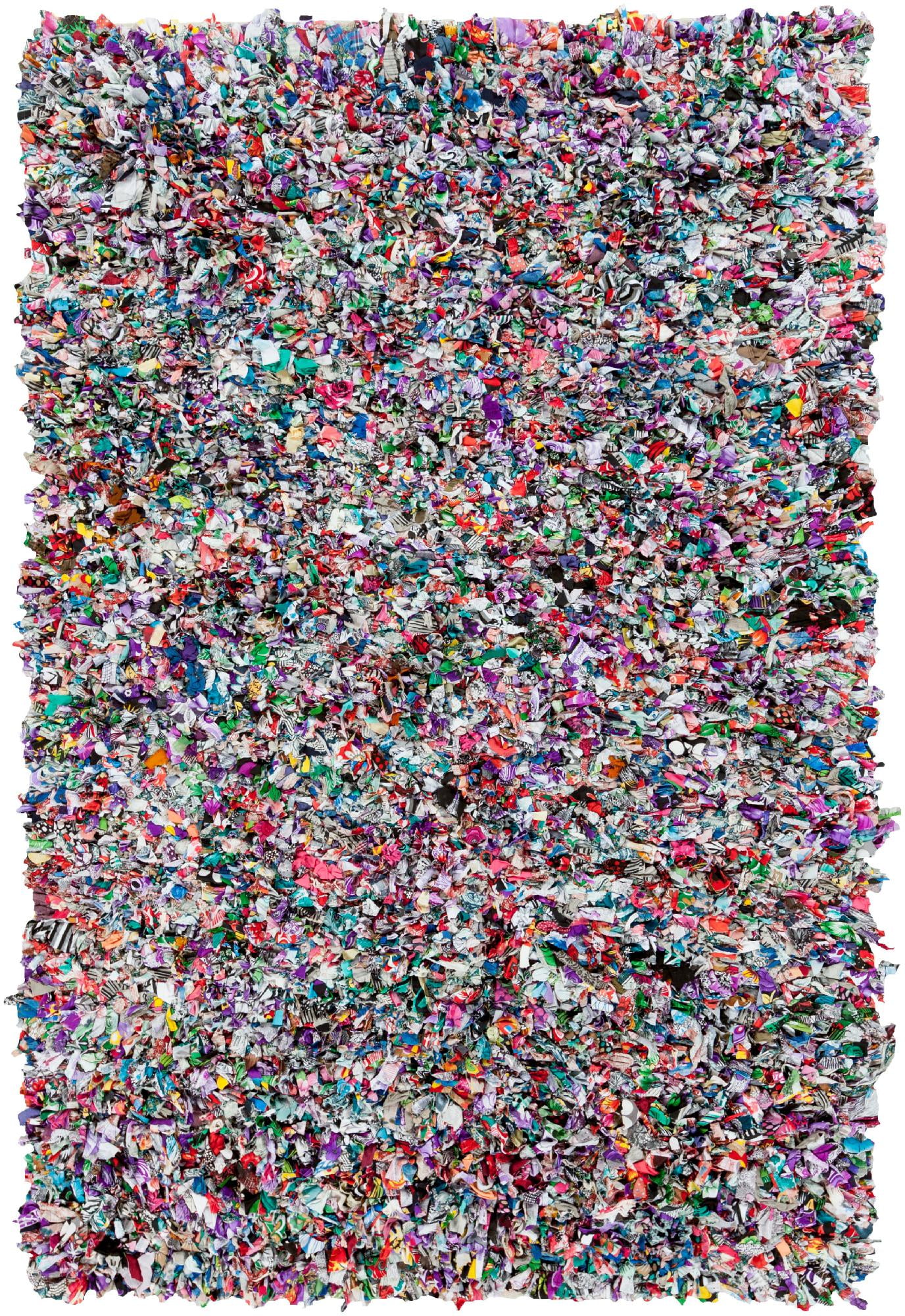 Halifax Multicolor Hand-knotted Wool and Cotton 8' x 10' Area Rug